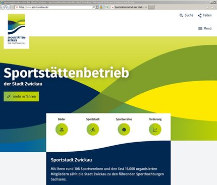 Startseite Sportstättenbetrieb