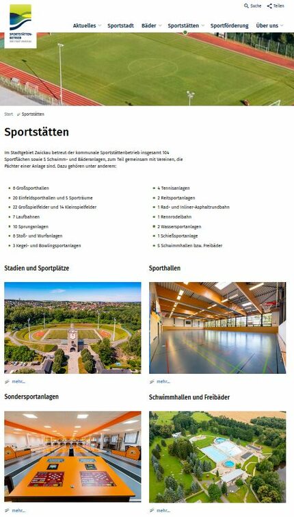 Sportstätten